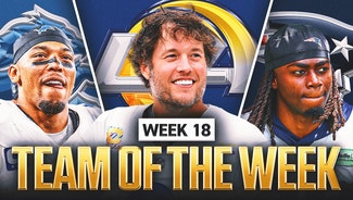 Next Story Image: NFL Week 18 Team of the Week: Matthew Stafford Makes Strong Last Statement for MVP